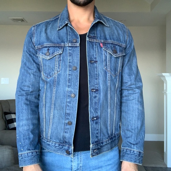 Levi’s Premium Denim Custom Trucker Jacket - Picture 4 of 6